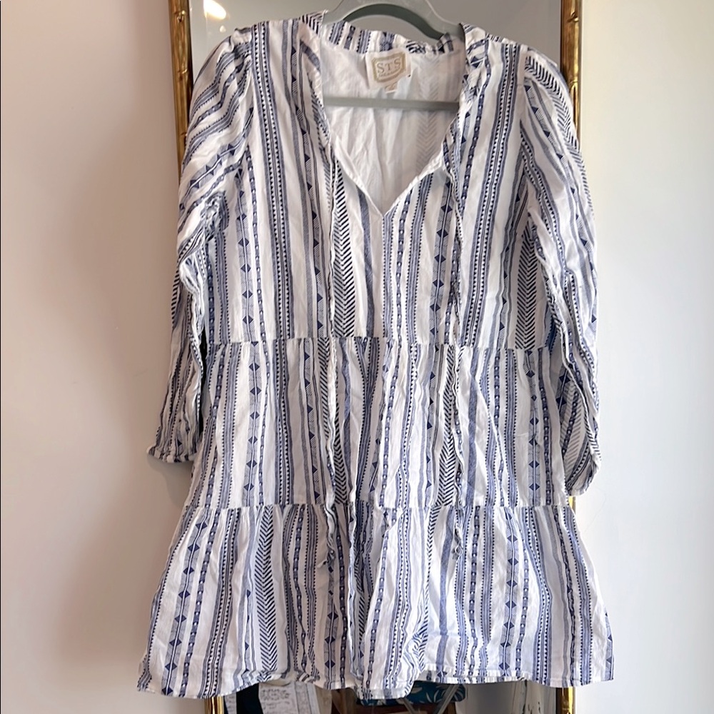 SAIL TO SABLE NAVY AND WHITE DRESS